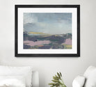 Pretty Horizon I by Jennifer Goldberger on GIANT ART - pink sea scene