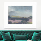 Pretty Horizon I by Jennifer Goldberger on GIANT ART - pink sea scene