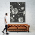 Molecular Fusion I by Ethan Harper on GIANT ART - black abstract