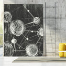 Molecular Fusion I by Ethan Harper on GIANT ART - black abstract