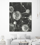 Molecular Fusion I by Ethan Harper on GIANT ART - black abstract