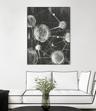 Molecular Fusion I by Ethan Harper on GIANT ART - black abstract