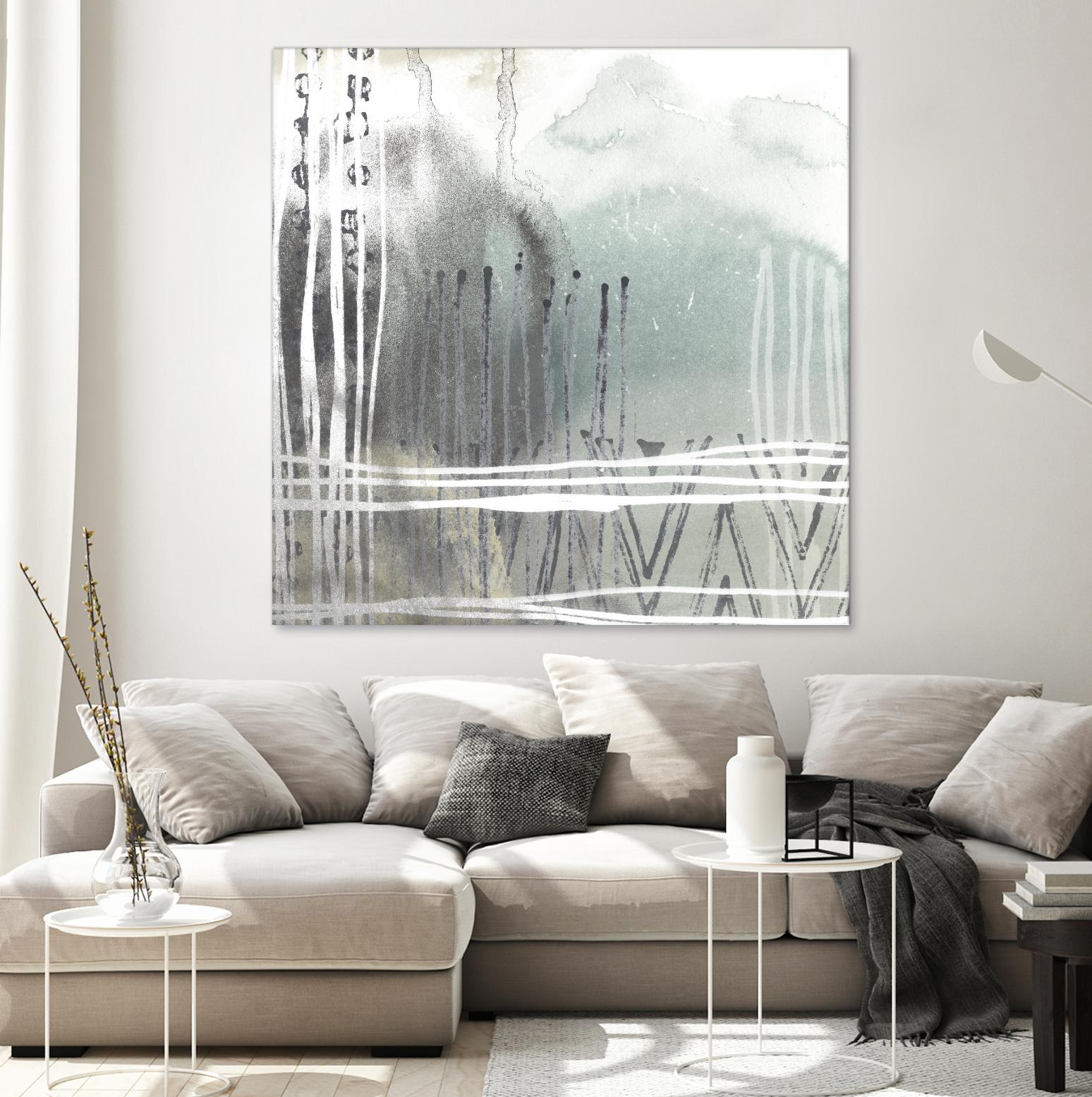 Blue Ridge I by June Erica Vess on GIANT ART - blue abstract