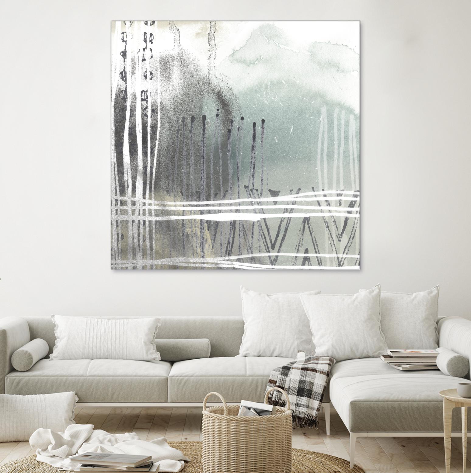 Blue Ridge I by June Erica Vess on GIANT ART - blue abstract