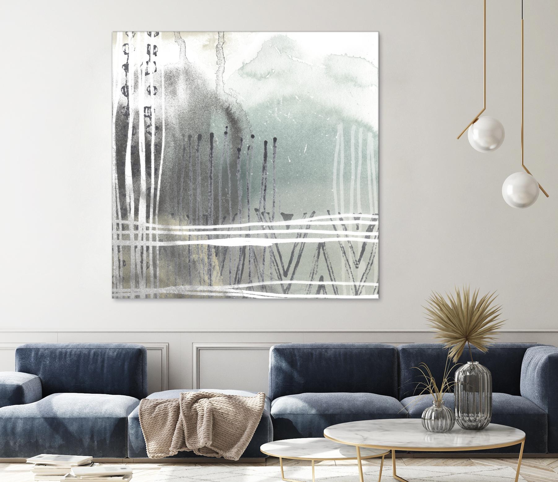 Blue Ridge I by June Erica Vess on GIANT ART - blue abstract