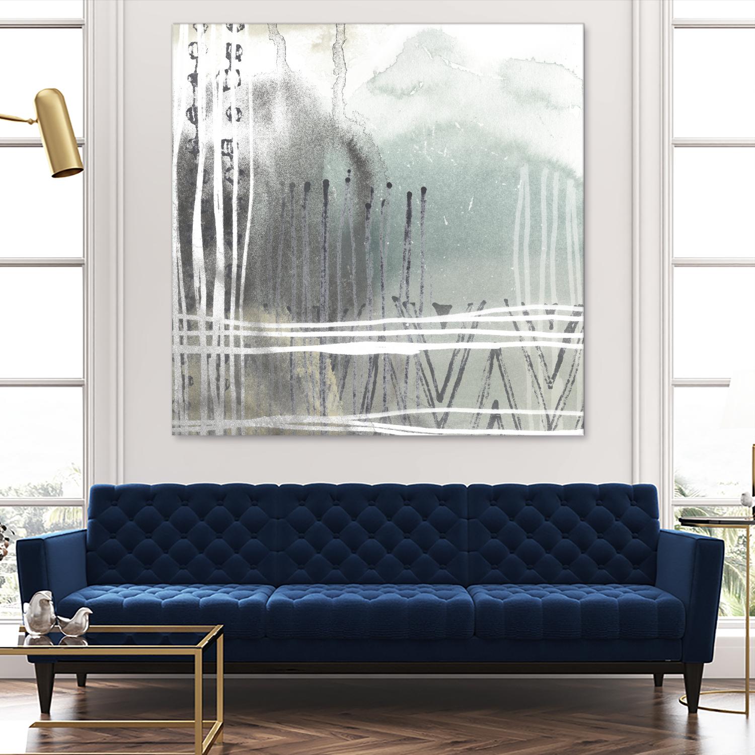 Blue Ridge I by June Erica Vess on GIANT ART - blue abstract