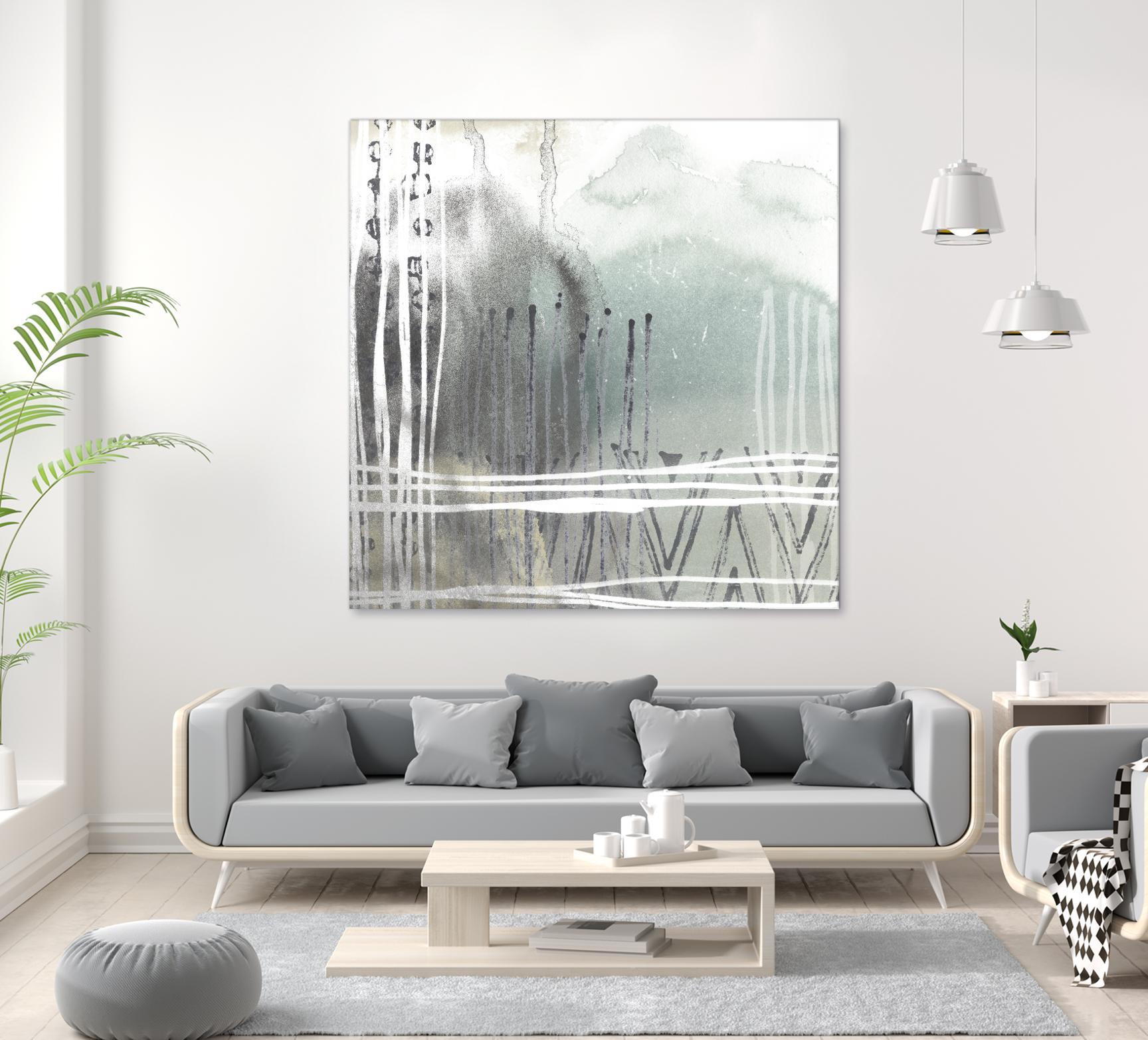 Blue Ridge I by June Erica Vess on GIANT ART - blue abstract