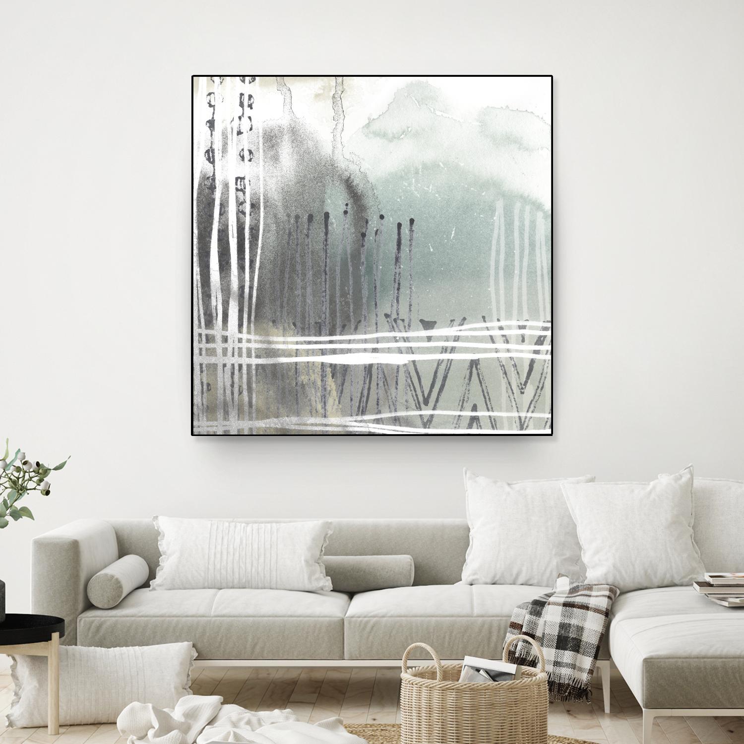 Blue Ridge I by June Erica Vess on GIANT ART - blue abstract