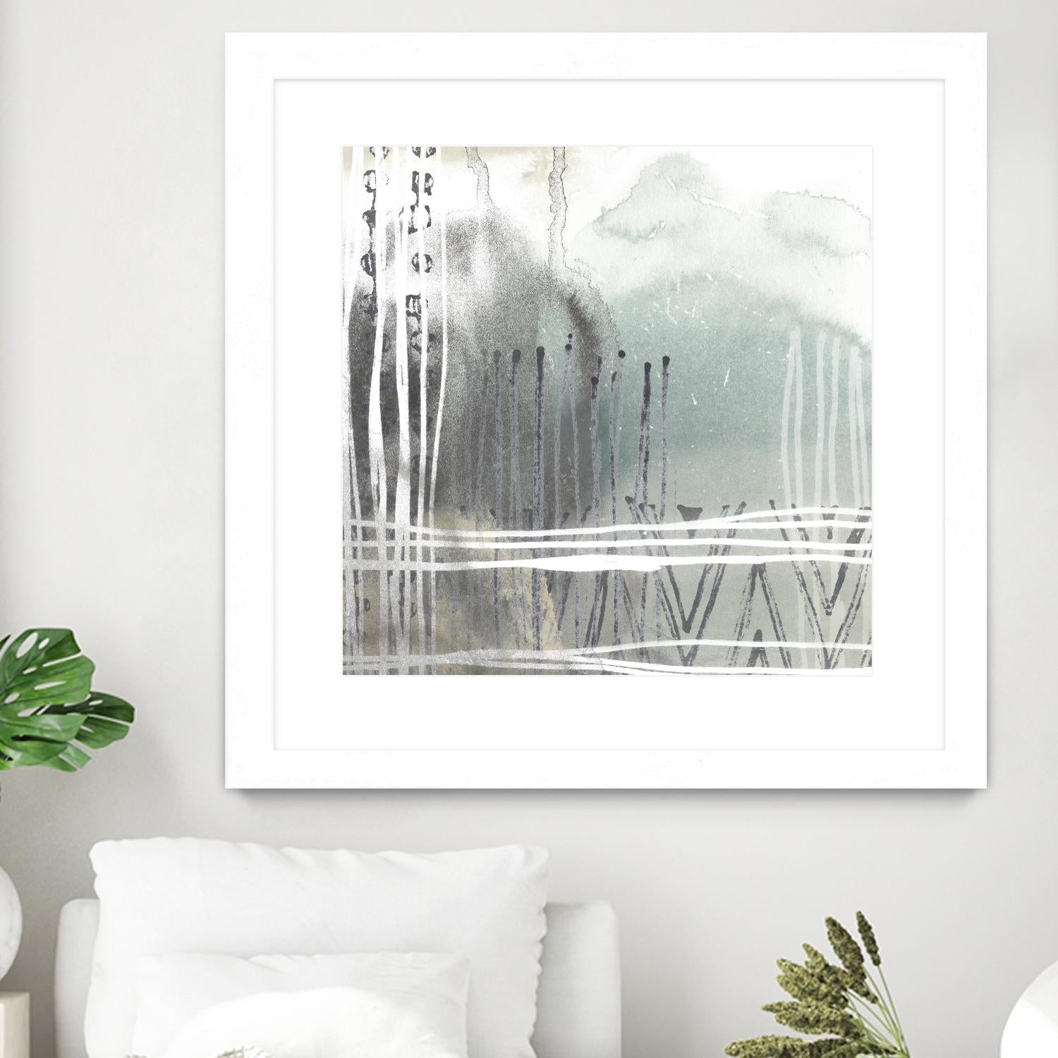 Blue Ridge I by June Erica Vess on GIANT ART - blue abstract