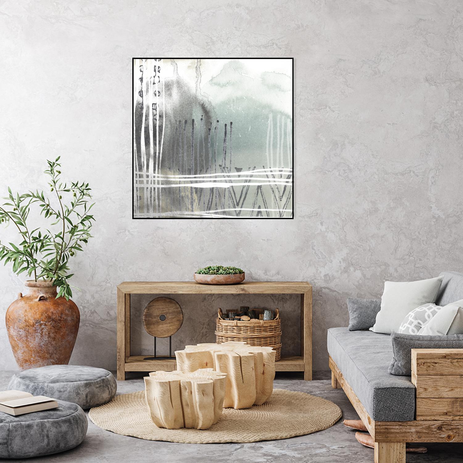 Blue Ridge I by June Erica Vess on GIANT ART - blue abstract