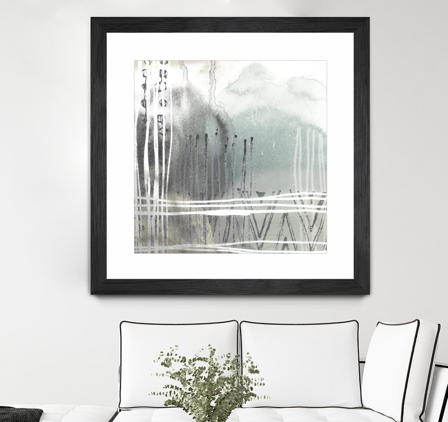 Blue Ridge I by June Erica Vess on GIANT ART - blue abstract