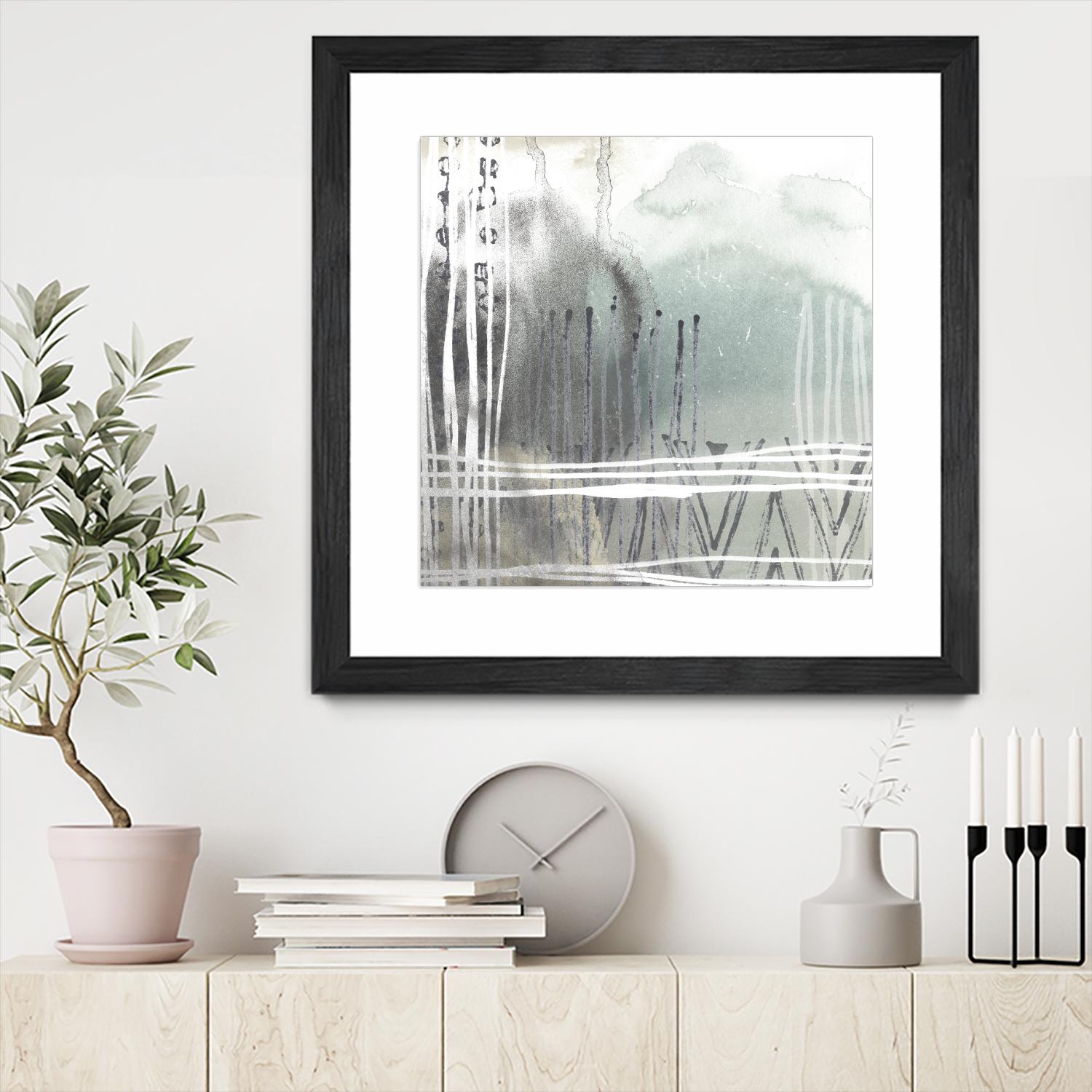 Blue Ridge I by June Erica Vess on GIANT ART - blue abstract