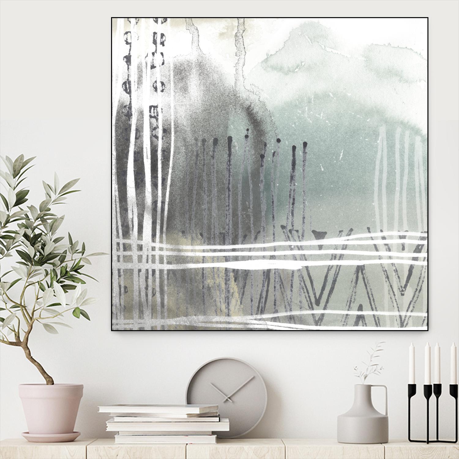 Blue Ridge I by June Erica Vess on GIANT ART - blue abstract