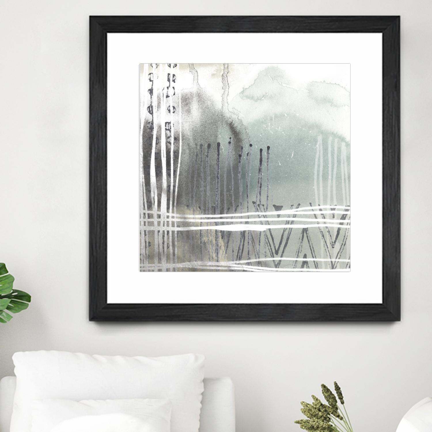 Blue Ridge I by June Erica Vess on GIANT ART - blue abstract