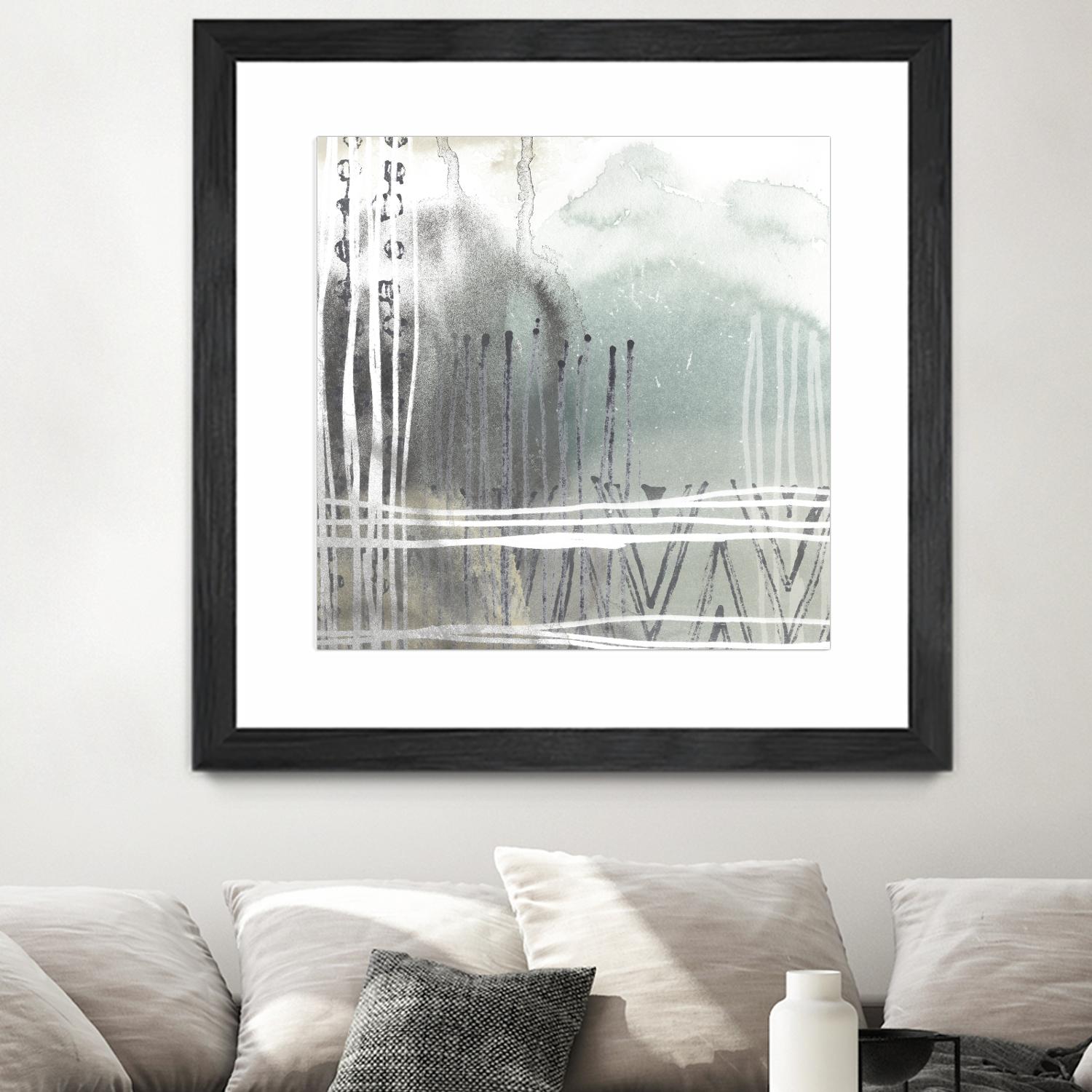 Blue Ridge I by June Erica Vess on GIANT ART - blue abstract