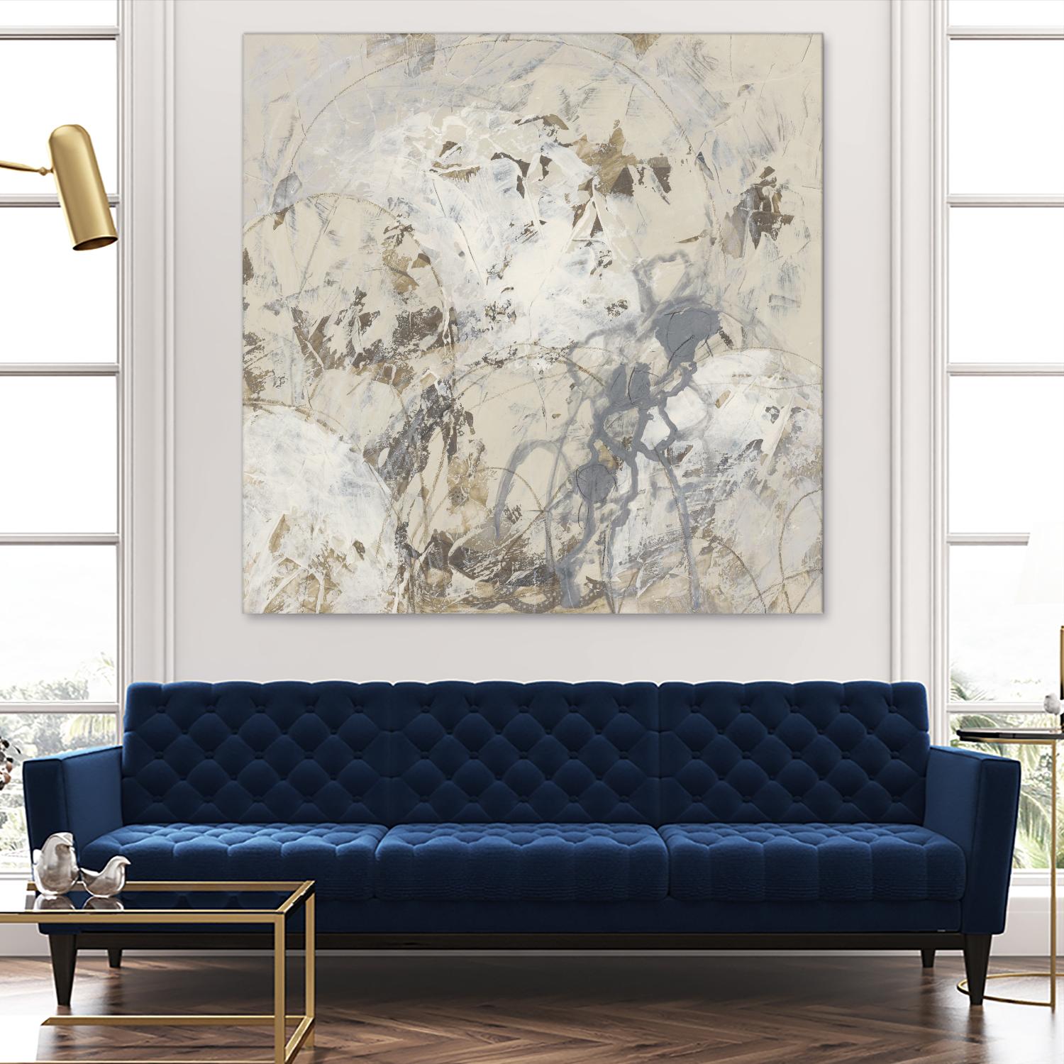 Impasto Gesture I by June Erica Vess on GIANT ART - brown abstract