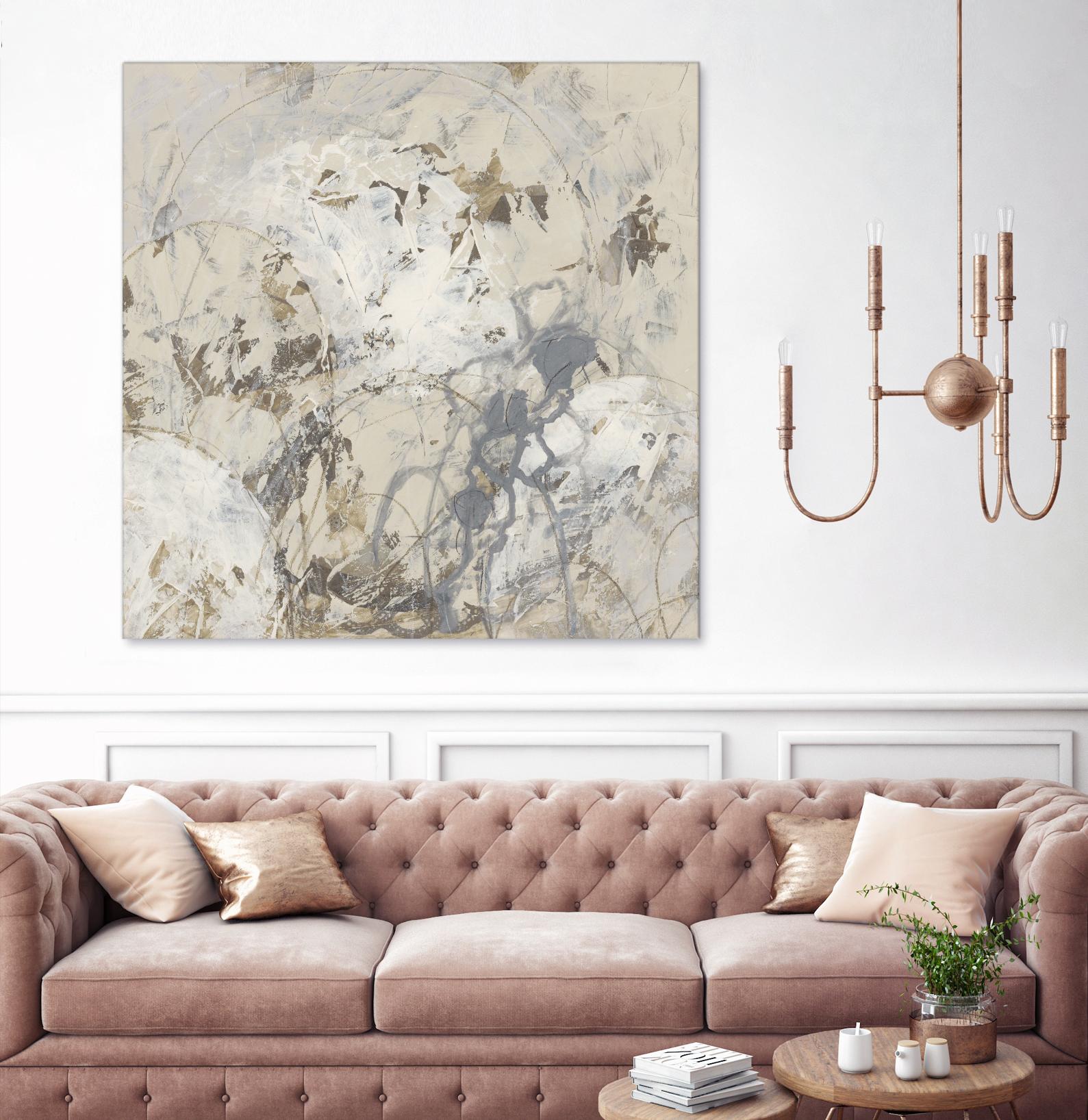 Impasto Gesture I by June Erica Vess on GIANT ART - brown abstract