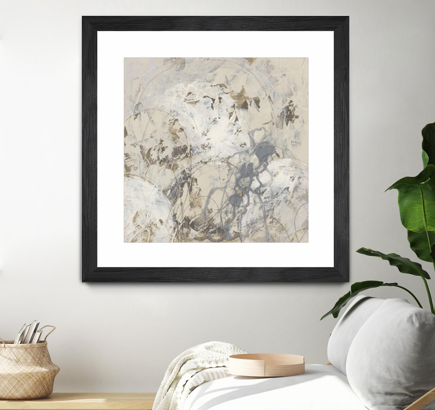 Impasto Gesture I by June Erica Vess on GIANT ART - brown abstract