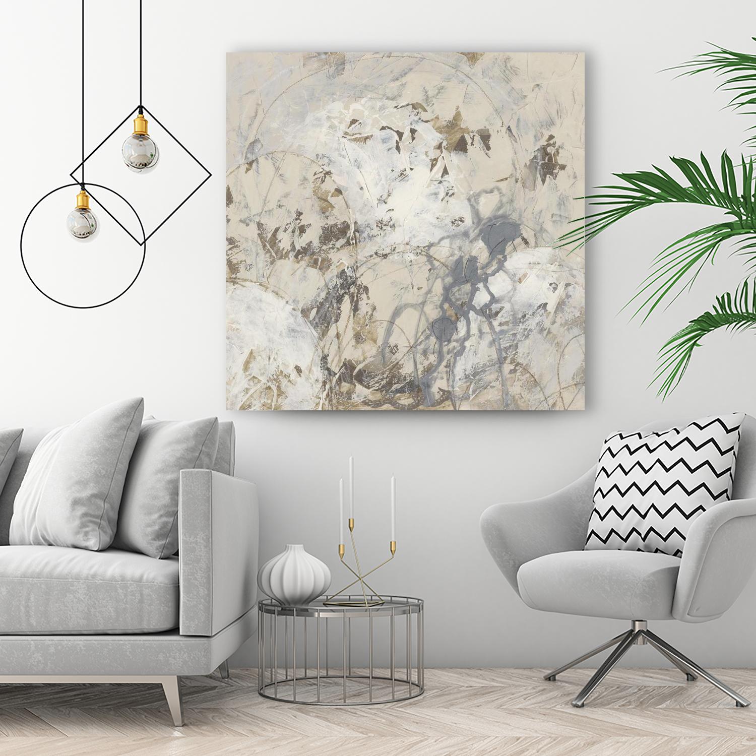 Impasto Gesture I by June Erica Vess on GIANT ART - brown abstract