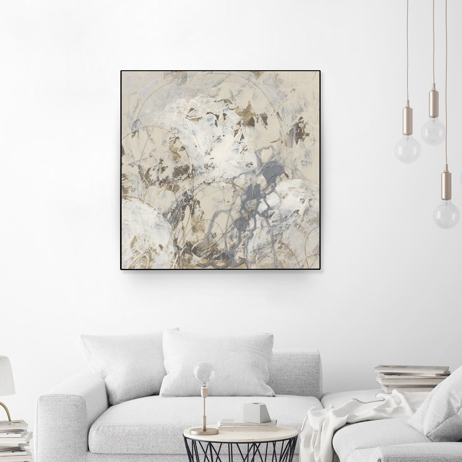 Impasto Gesture I by June Erica Vess on GIANT ART - brown abstract