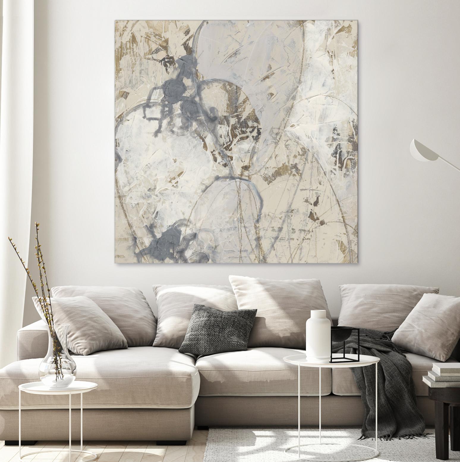 Impasto Gesture II by June Erica Vess on GIANT ART - brown abstract