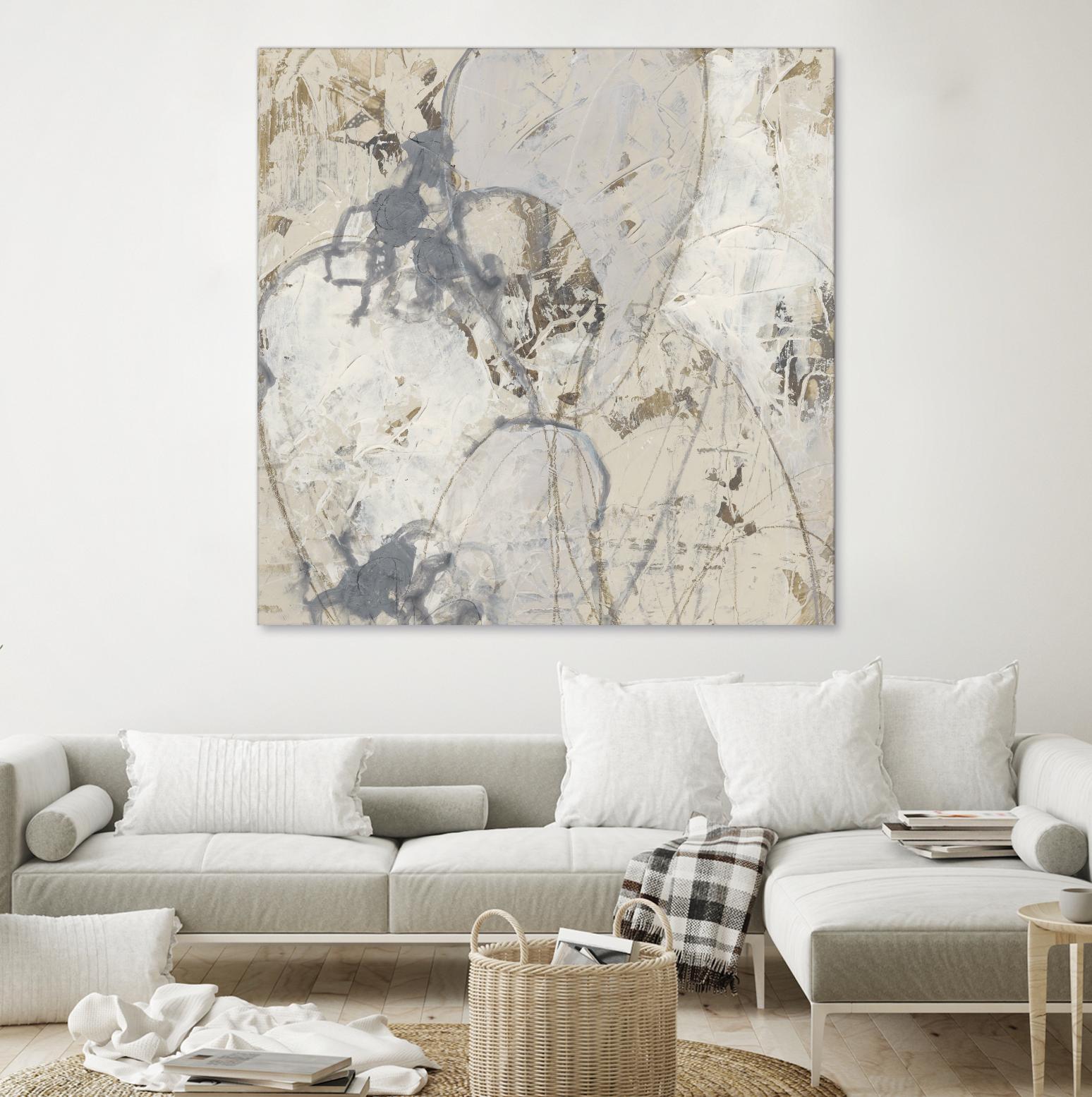 Impasto Gesture II by June Erica Vess on GIANT ART - brown abstract