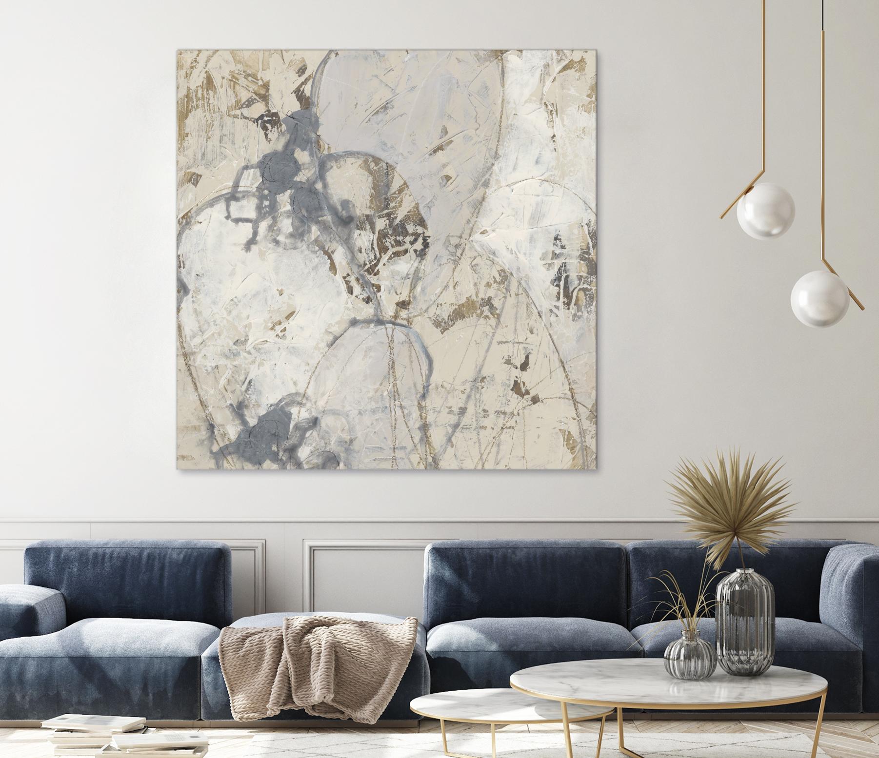 Impasto Gesture II by June Erica Vess on GIANT ART - brown abstract