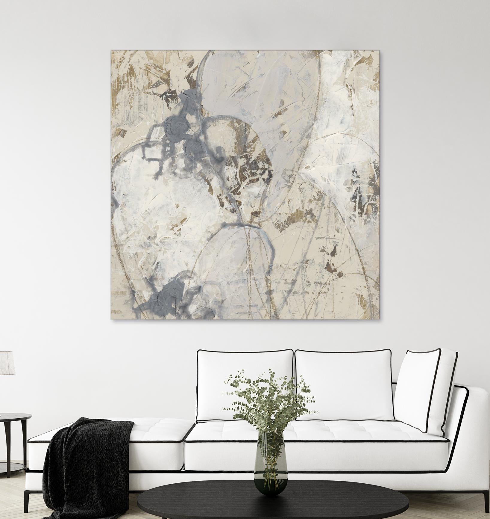 Impasto Gesture II by June Erica Vess on GIANT ART - brown abstract