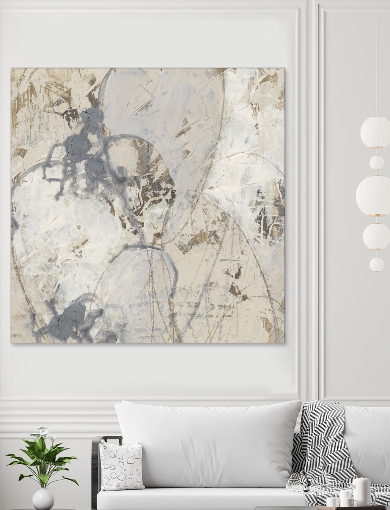 Impasto Gesture II by June Erica Vess on GIANT ART - brown abstract