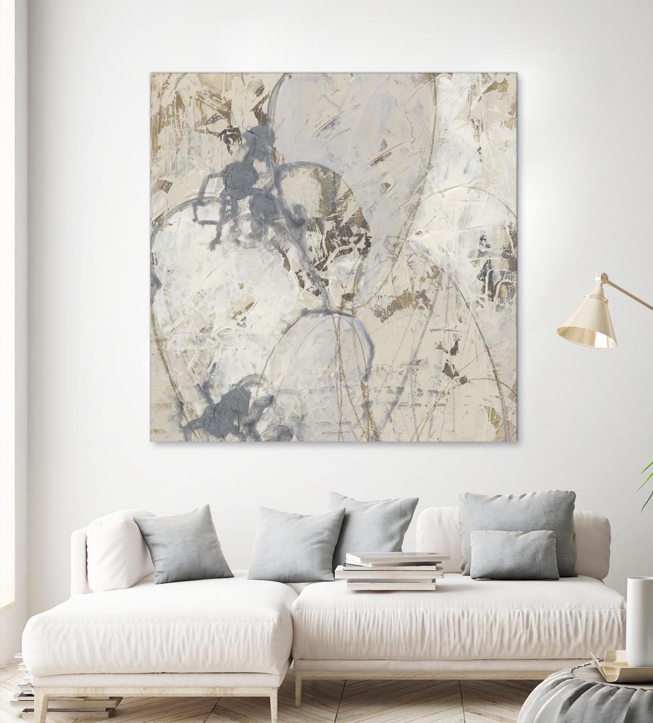 Impasto Gesture II by June Erica Vess on GIANT ART - brown abstract