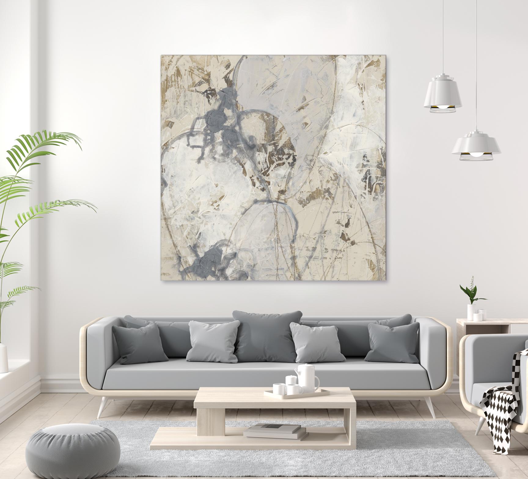 Impasto Gesture II by June Erica Vess on GIANT ART - brown abstract