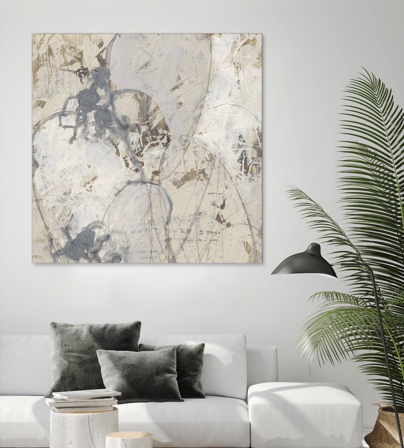 Impasto Gesture II by June Erica Vess on GIANT ART - brown abstract