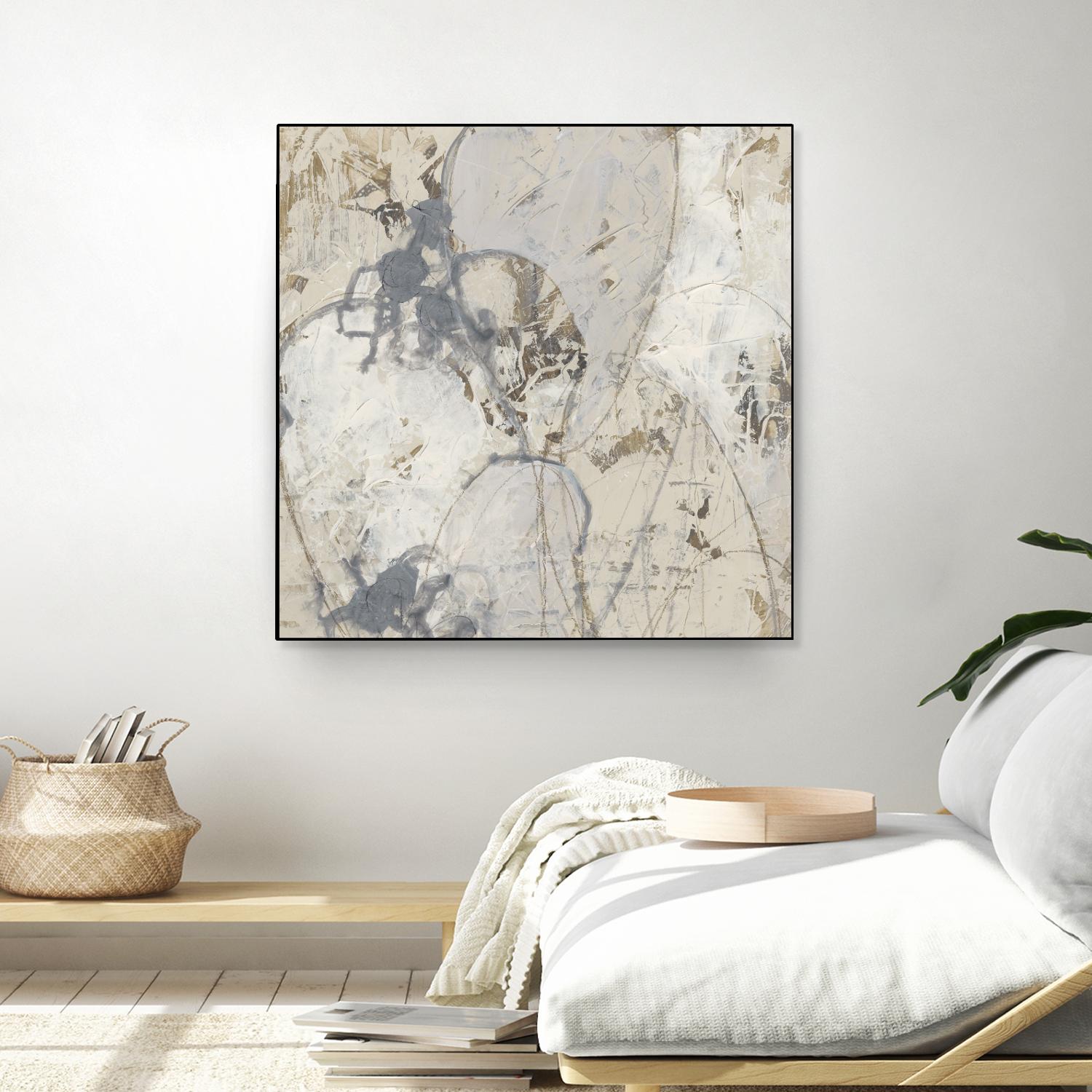 Impasto Gesture II by June Erica Vess on GIANT ART - brown abstract