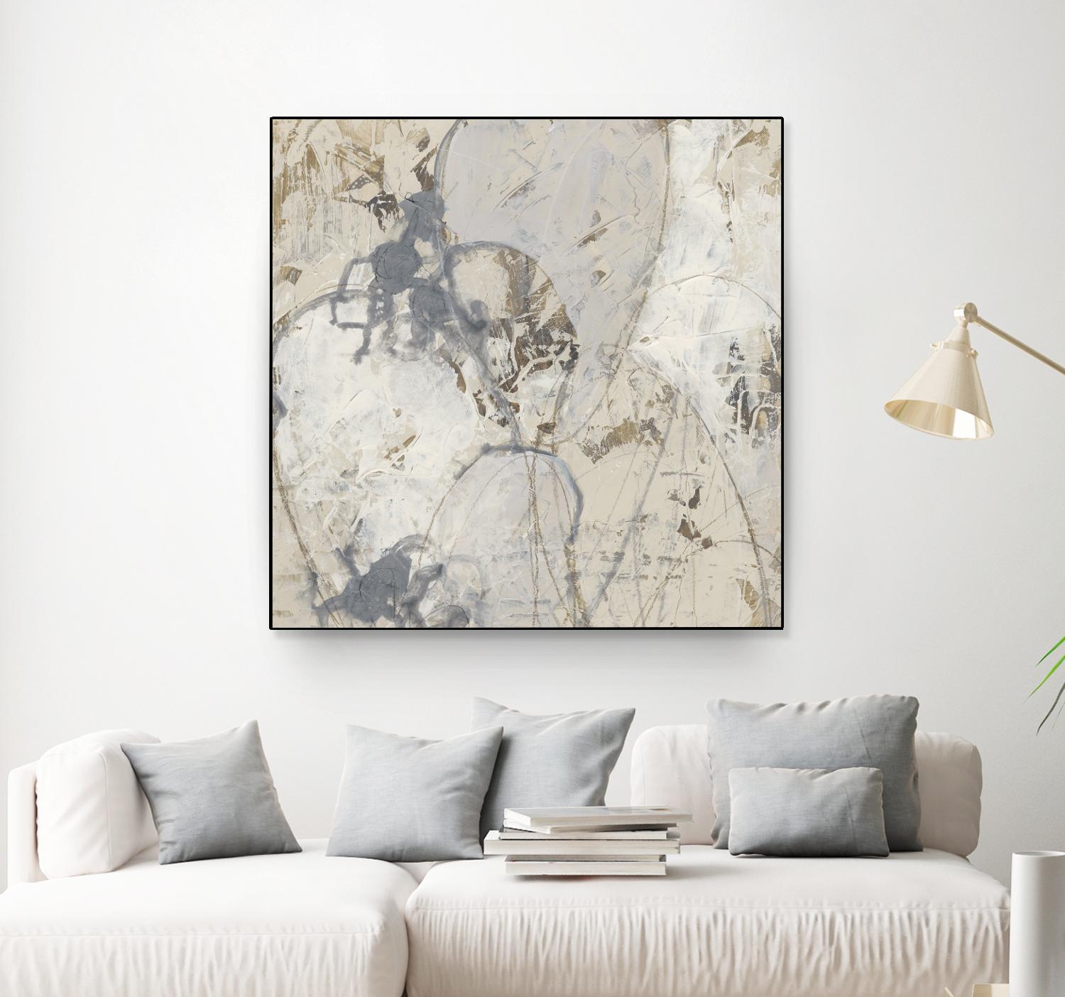 Impasto Gesture II by June Erica Vess on GIANT ART - brown abstract