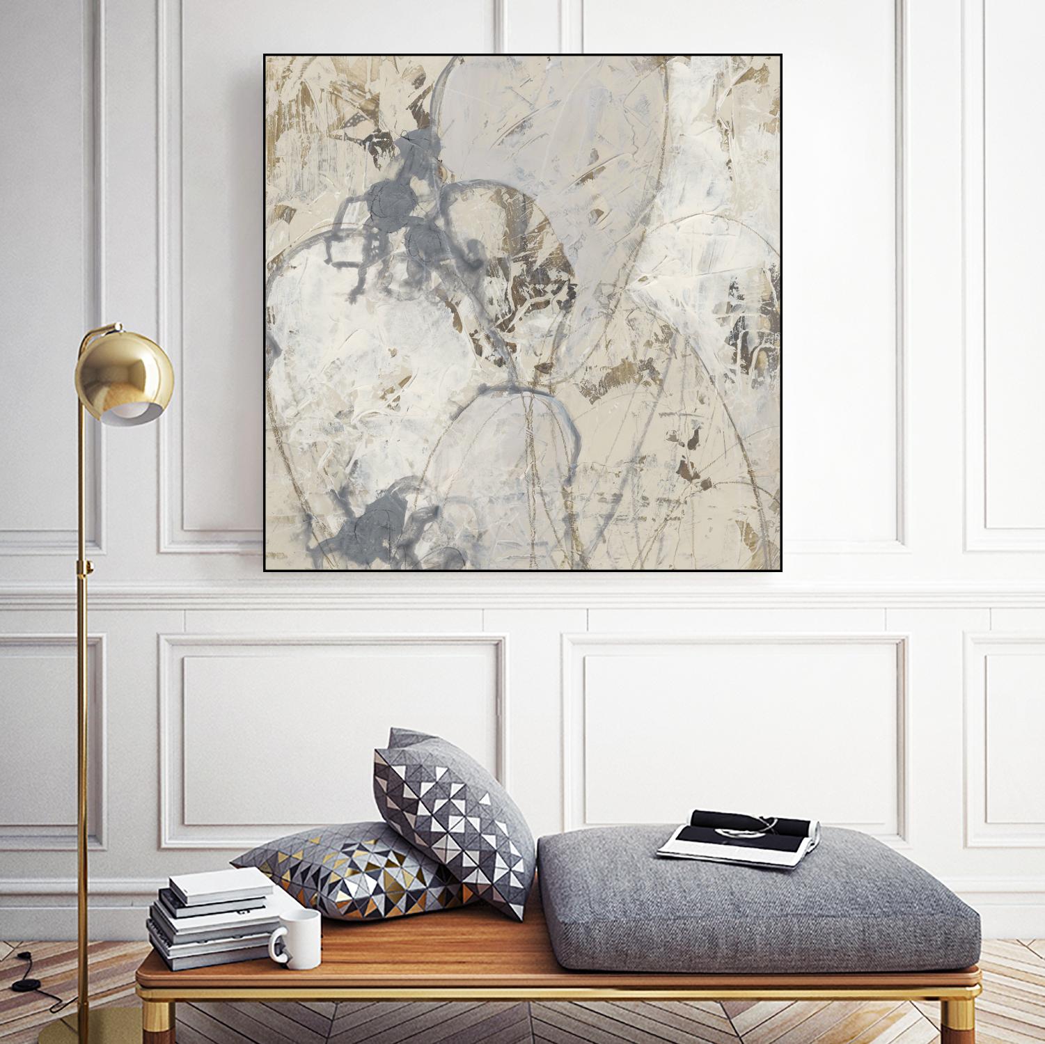 Impasto Gesture II by June Erica Vess on GIANT ART - brown abstract