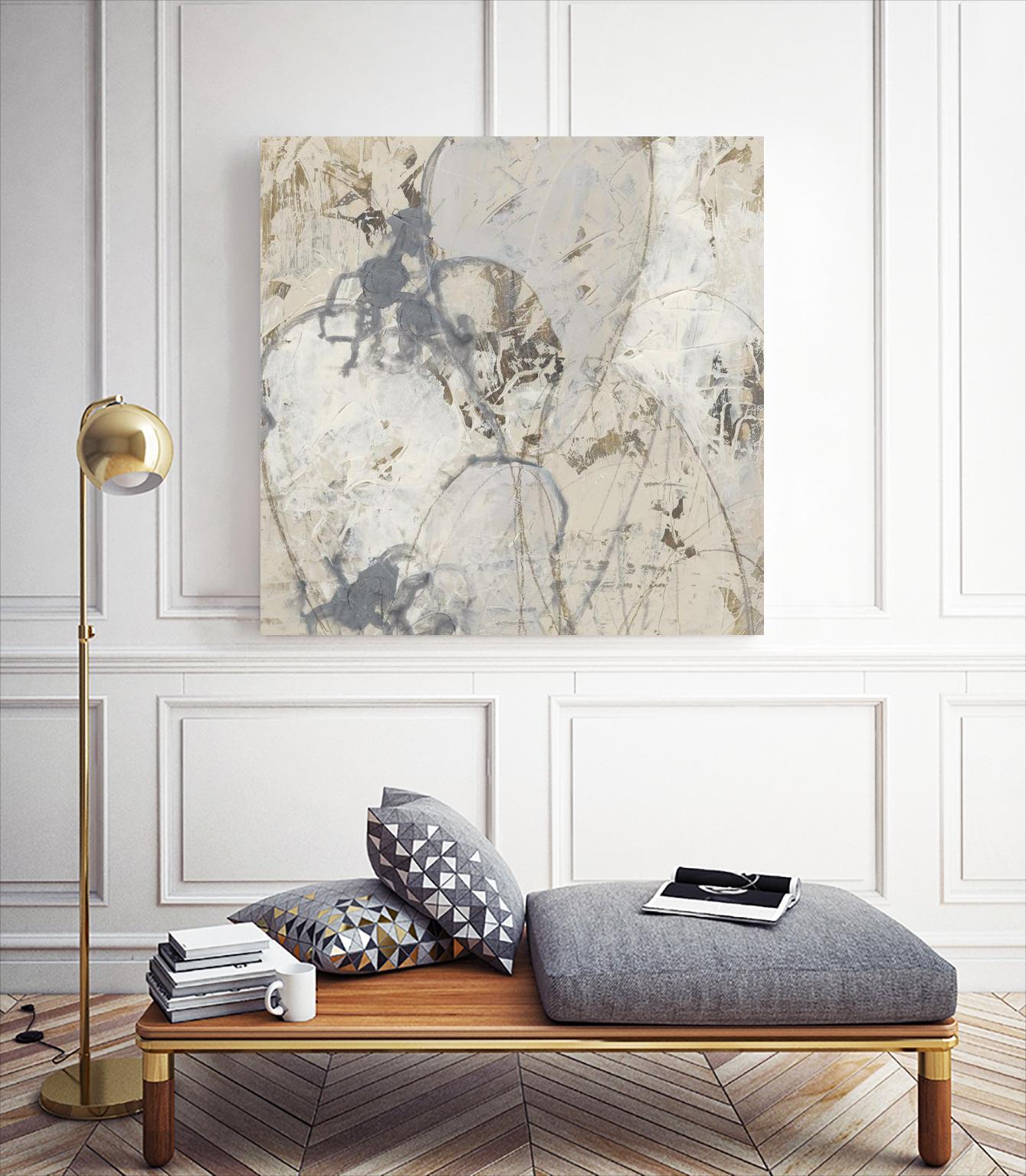 Impasto Gesture II by June Erica Vess on GIANT ART - brown abstract