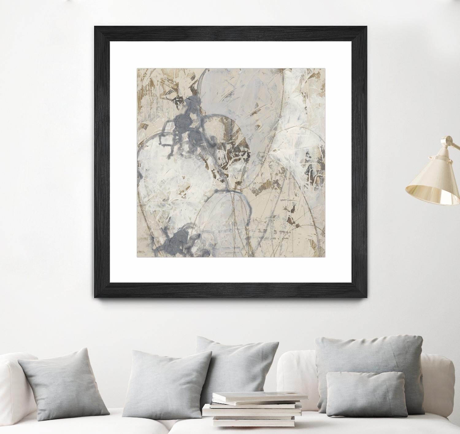 Impasto Gesture II by June Erica Vess on GIANT ART - brown abstract