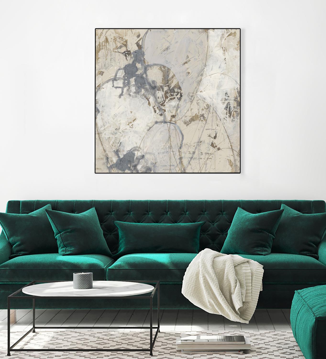 Impasto Gesture II by June Erica Vess on GIANT ART - brown abstract