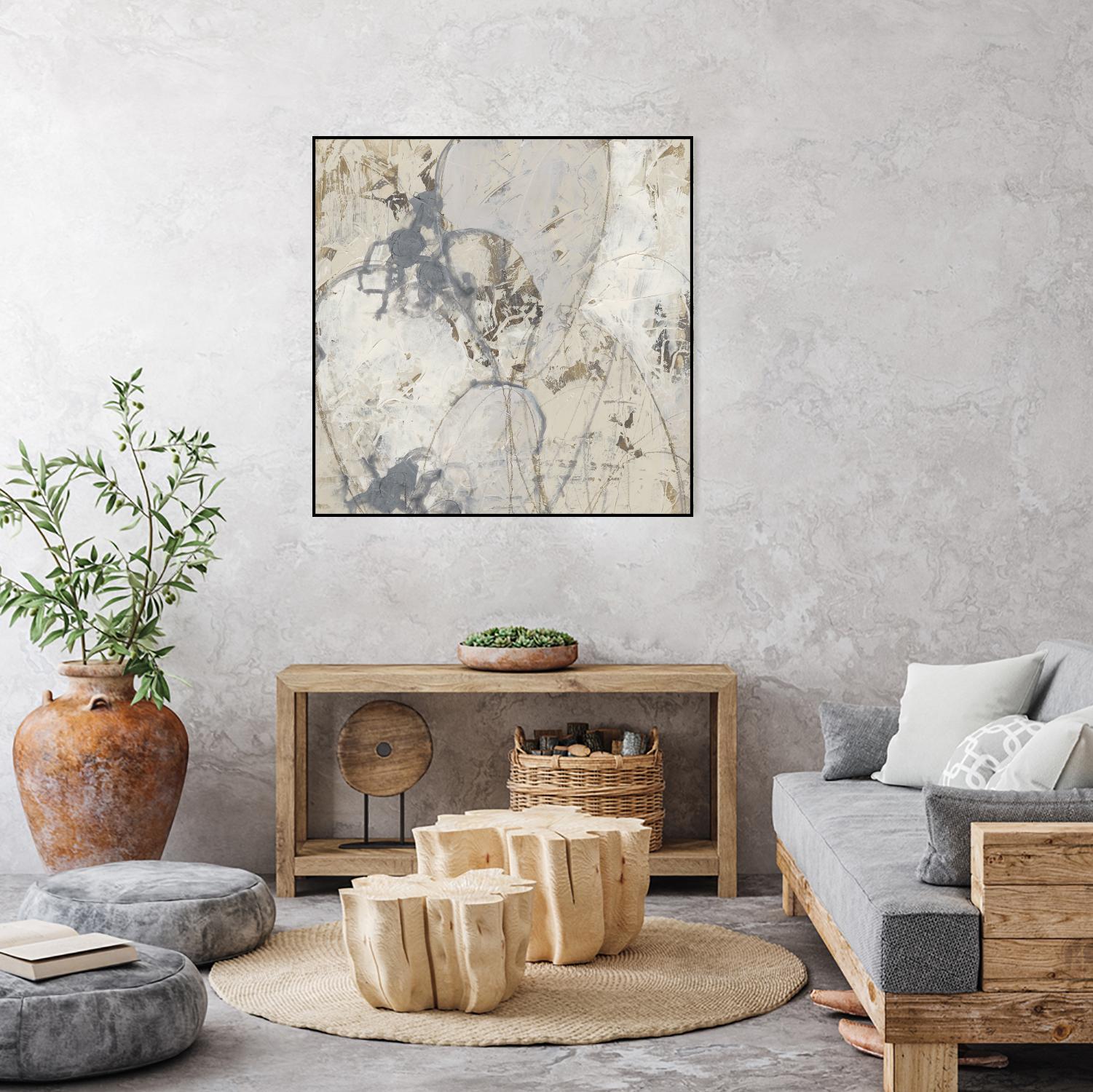 Impasto Gesture II by June Erica Vess on GIANT ART - brown abstract