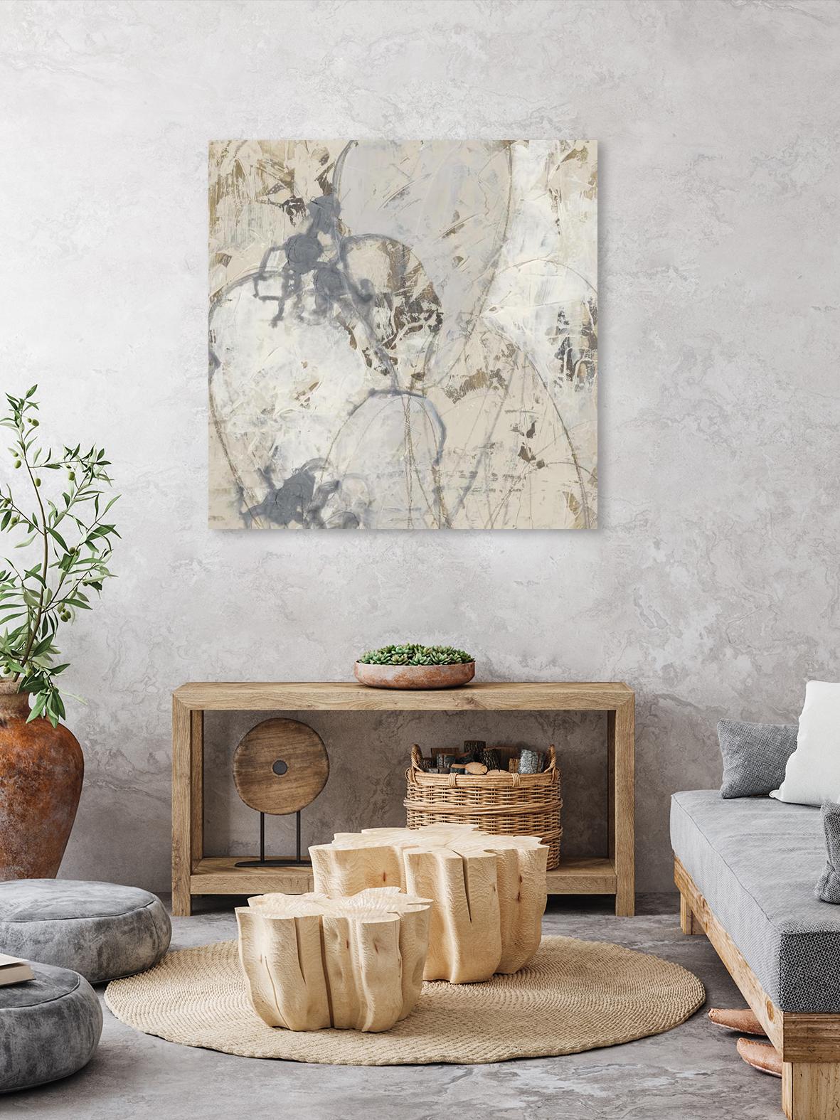 Impasto Gesture II by June Erica Vess on GIANT ART - brown abstract