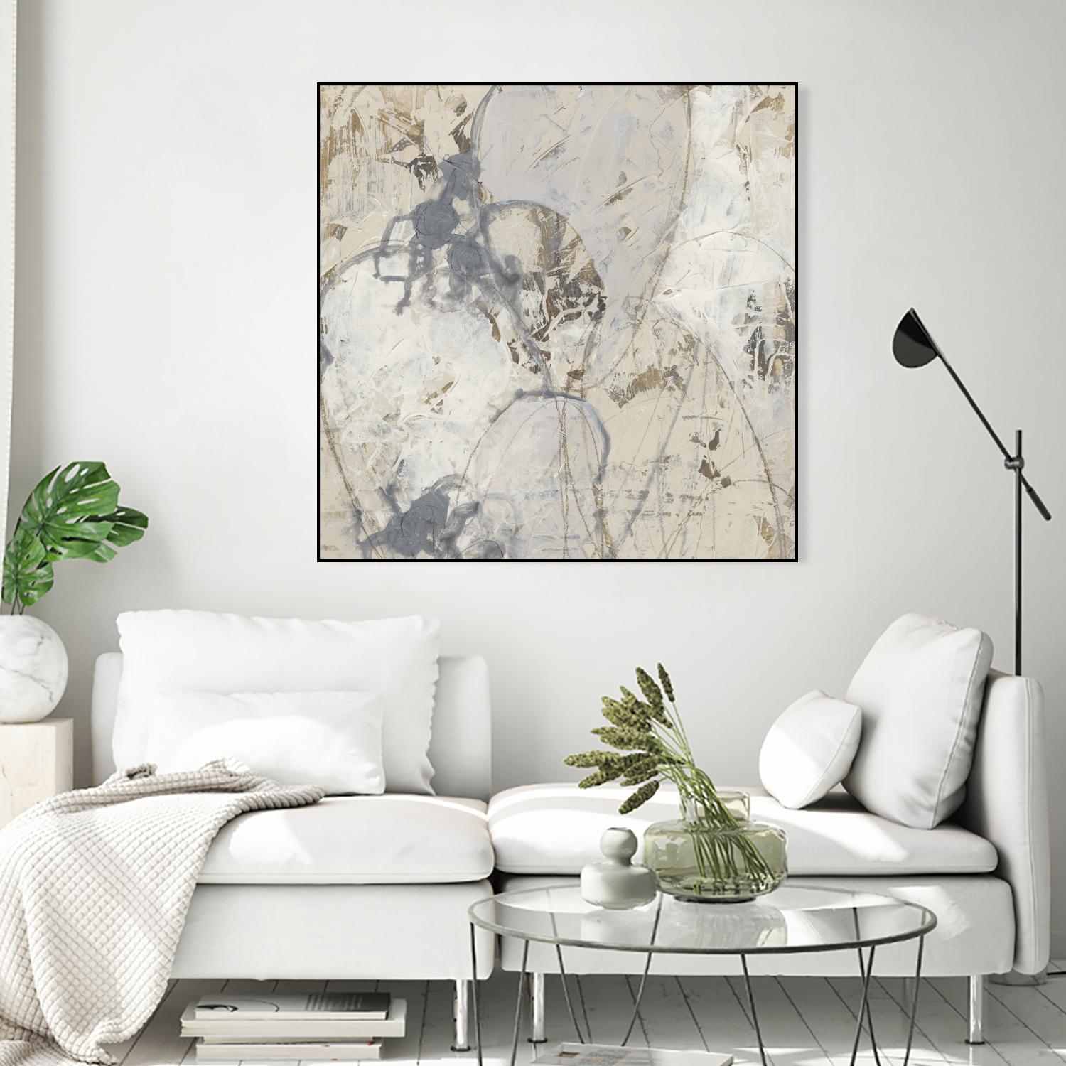 Impasto Gesture II by June Erica Vess on GIANT ART - brown abstract