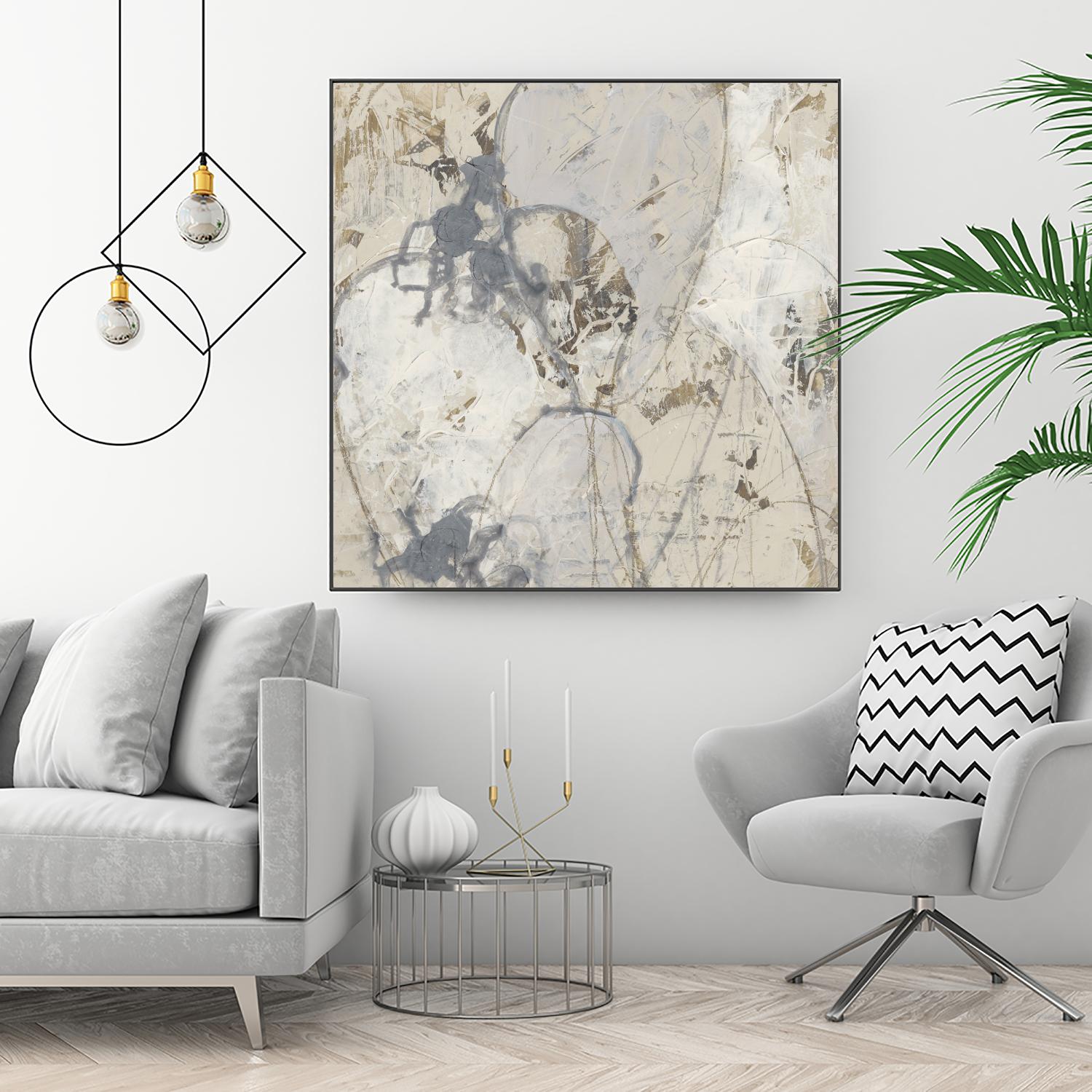 Impasto Gesture II by June Erica Vess on GIANT ART - brown abstract