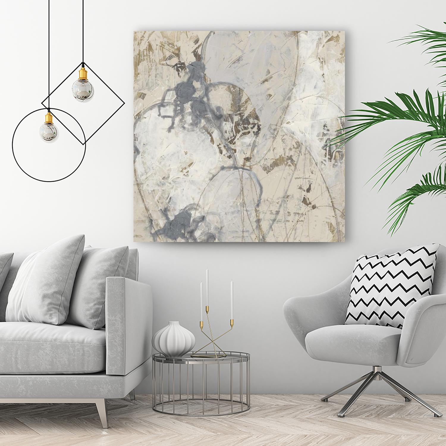 Impasto Gesture II by June Erica Vess on GIANT ART - brown abstract