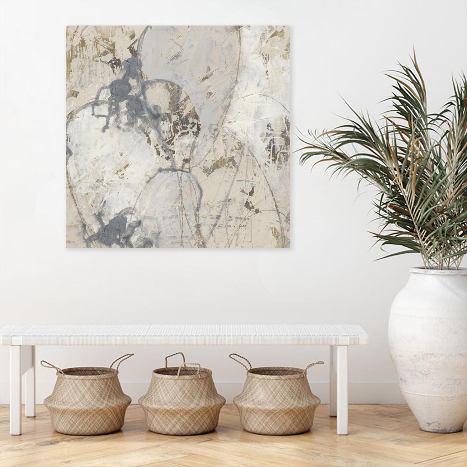 Impasto Gesture II by June Erica Vess on GIANT ART - brown abstract