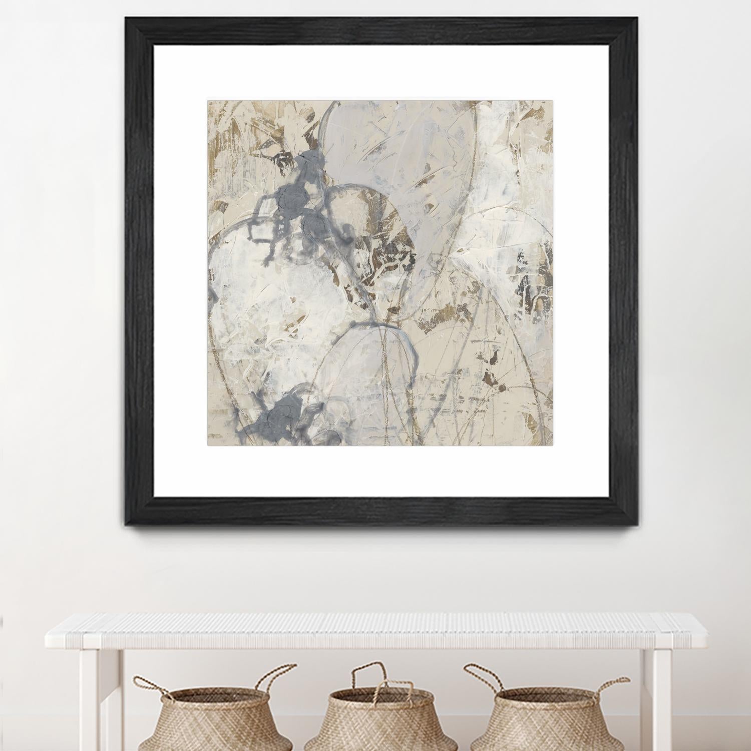 Impasto Gesture II by June Erica Vess on GIANT ART - brown abstract