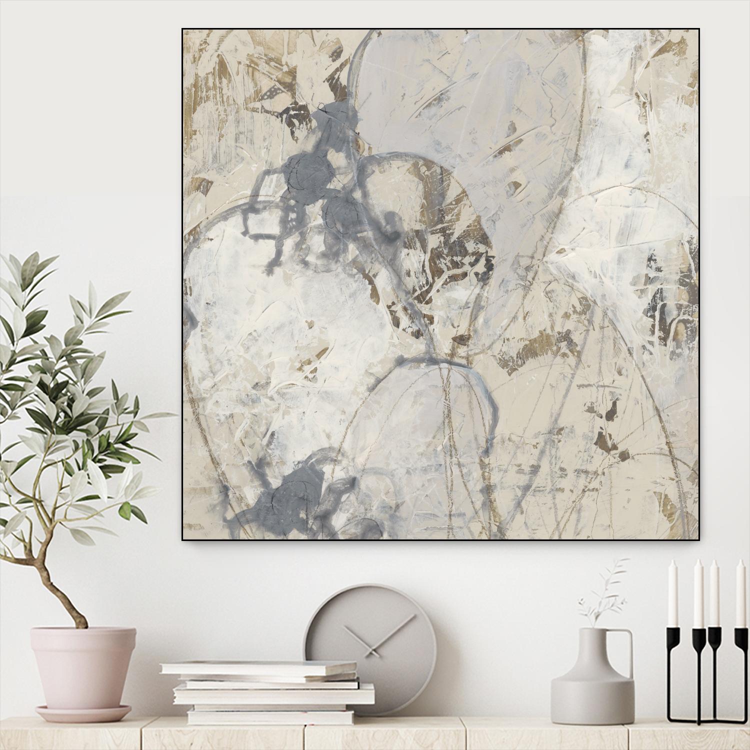 Impasto Gesture II by June Erica Vess on GIANT ART - brown abstract