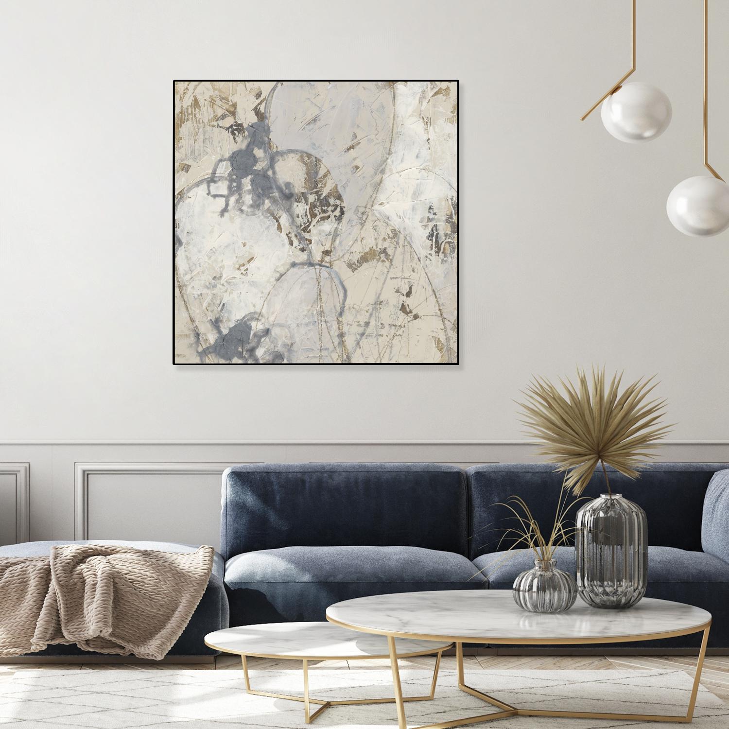 Impasto Gesture II by June Erica Vess on GIANT ART - brown abstract