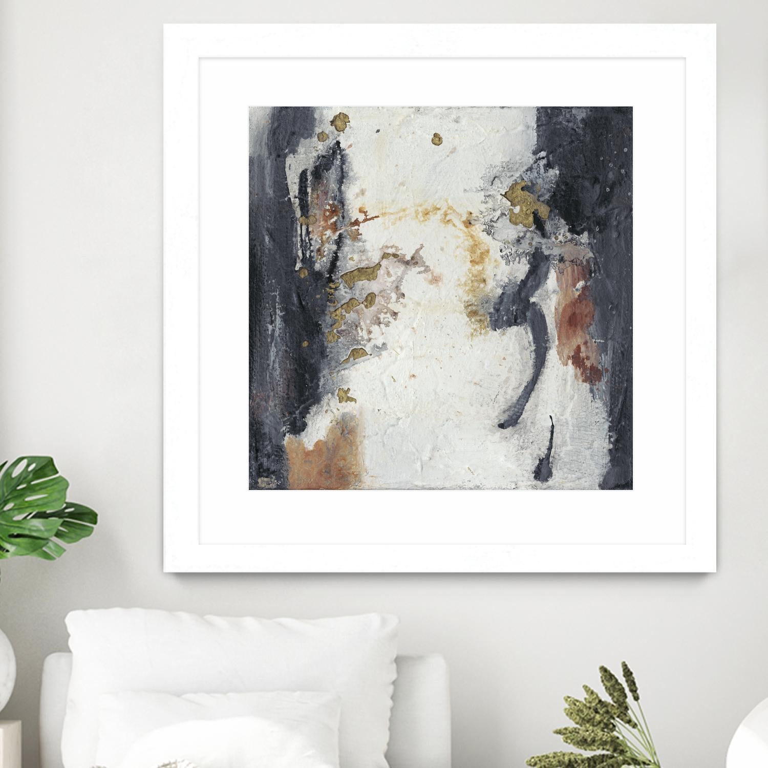 Oriental Garden II by Joyce Combs on GIANT ART - abstract