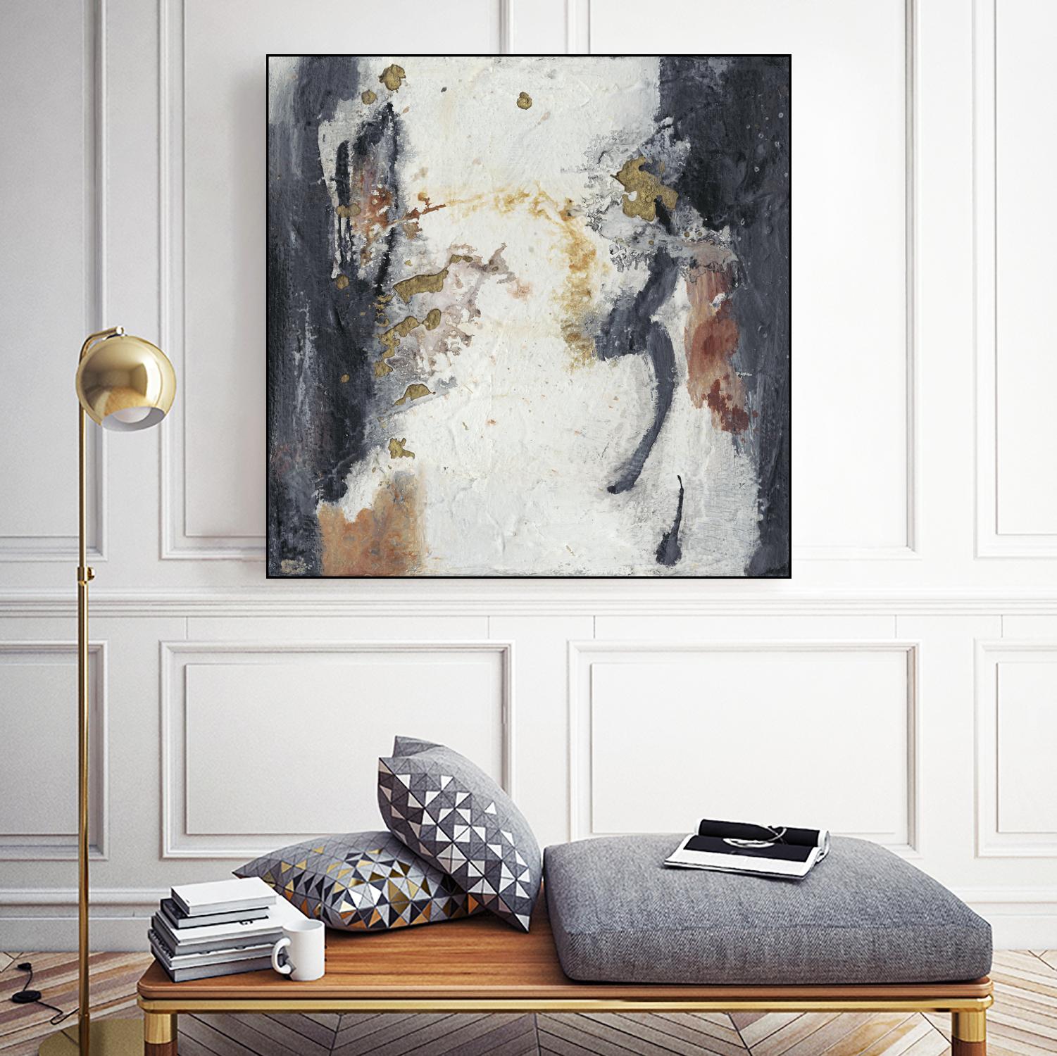 Oriental Garden II by Joyce Combs on GIANT ART - abstract