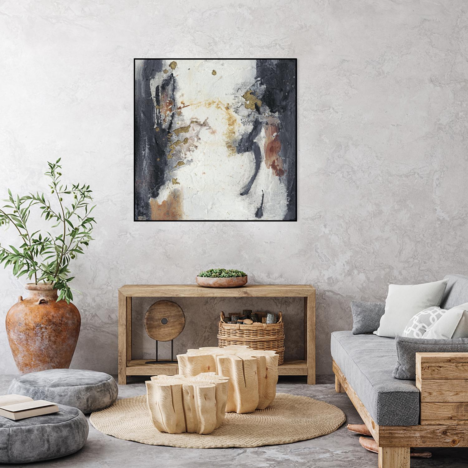 Oriental Garden II by Joyce Combs on GIANT ART - abstract